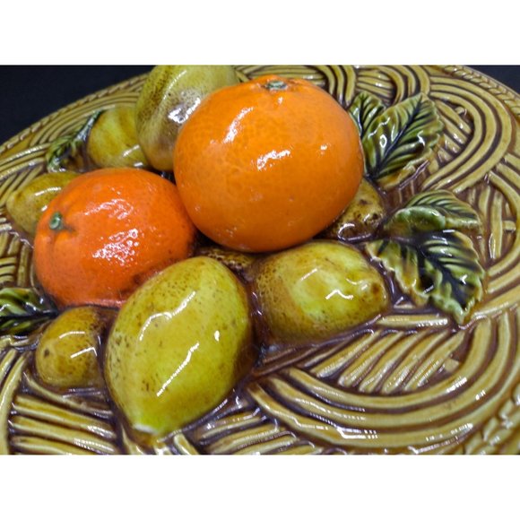 Vintage 60s INARCO Japan fruit wall hanging display decor - Picture 6 of 12